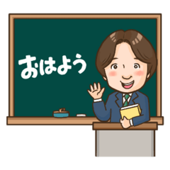 [LINEスタンプ] こぐま先生☆