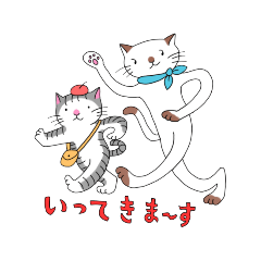 [LINEスタンプ] milii＆mie