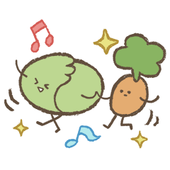 [LINEスタンプ] シンプル♪お野菜あいさつスタンプ