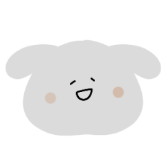 [LINEスタンプ] 表情豊かなグレーうさちゃん