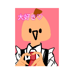 [LINEスタンプ] もっと！あじフライ！