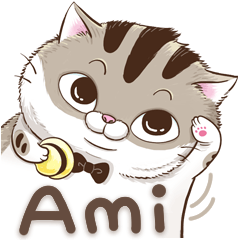 [LINEスタンプ] Ami-肥猫 15の画像（メイン）