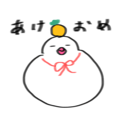 [LINEスタンプ] 文鳥、犬、猫、女の子