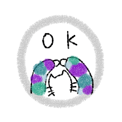 [LINEスタンプ] セーター猫のスタンプ