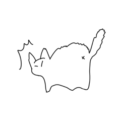 [LINEスタンプ] やわらかなねこ2