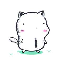 [LINEスタンプ] もちねこはサラリーニャン1(修正版)