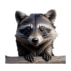 [LINEスタンプ] たぬき raccoon dog.