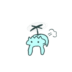 [LINEスタンプ] よく分からん生き物。(草？)