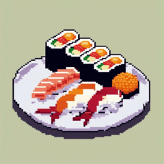 [LINEスタンプ] Sushi Tokyo Max