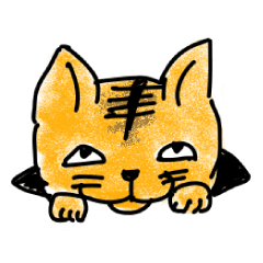 [LINEスタンプ] 穴猫ちゃんず