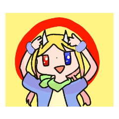 [LINEスタンプ] 魔王のマユちゃん 天使のコアちゃん