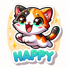 [LINEスタンプ] 感情豊かな猫ちゃん ver1.0