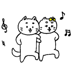 [LINEスタンプ] おっさんわんにゃん3