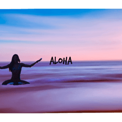 [LINEスタンプ] surf girls lover6