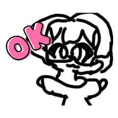 [LINEスタンプ] kanahebi の超激かわスタンプ