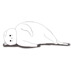 [LINEスタンプ] ねこのやつのやつ