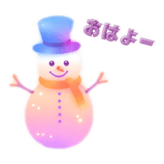 [LINEスタンプ] 雪だるまくんの挨拶