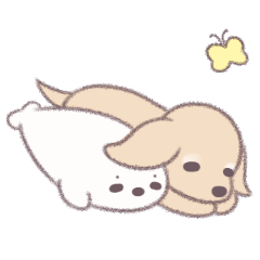 [LINEスタンプ] ダックスフンドのふくまる5