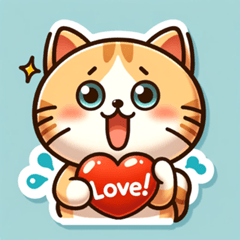 [LINEスタンプ] 表情豊かな猫の冒険！