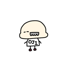 [LINEスタンプ] ちょびひげほのぼのおじさんの画像（メイン）