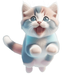 [LINEスタンプ] 癒やしのねこ（アメショ）