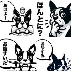 [LINEスタンプ] Johnny_Frankie｜日常会話