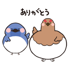 [LINEスタンプ] らいドンとルリモン