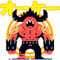 [LINEスタンプ] 日常系モンスターズ2