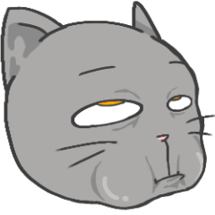 [LINEスタンプ] かわいい(？)ねこ3