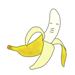 [LINEスタンプ] 脱力バナナ