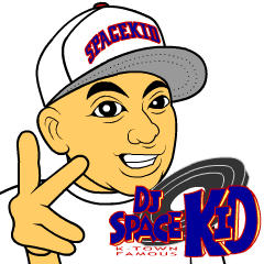 [LINEスタンプ] The1st DJ SPACEKID