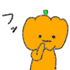 [LINEスタンプ] かぼちゃのけんちゃん