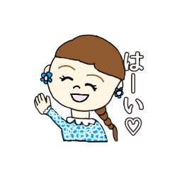 [LINEスタンプ] 派手な丸顔母ちゃん