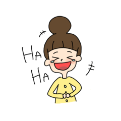 [LINEスタンプ] 女の子たち-.-