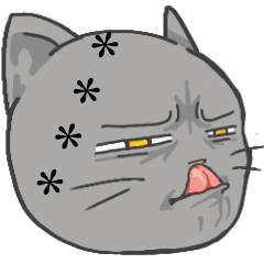 [LINEスタンプ] かわいい(？)ねこ4カスタムスタンプver