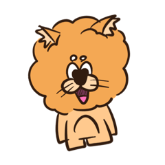 [LINEスタンプ] らいおんくん。（あいさつ）