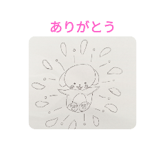 [LINEスタンプ] 夏に使えるペケトくん