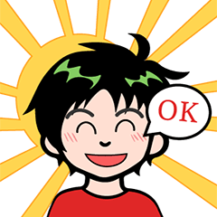 [LINEスタンプ] 萌やし少年 ステッカー