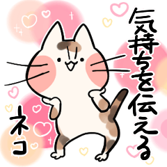 [LINEスタンプ] 気持ちを伝えるネコスタンプ