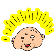 [LINEスタンプ] あいちのじじばば