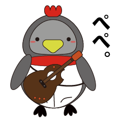 [LINEスタンプ] 音痴なペンギンぺんた