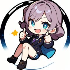 [LINEスタンプ] やっぱキラキラでしょ！きらんキラリん