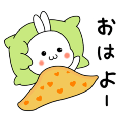 [LINEスタンプ] もちラビットの日常