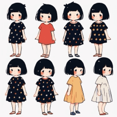 [LINEスタンプ] お断り女子ユメちゃん