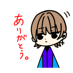 [LINEスタンプ] スローなもぐこさん