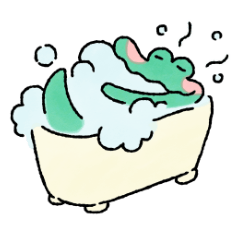 [LINEスタンプ] ワニくん1弐