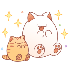 [LINEスタンプ] まるいネコの伝えたいこと その2