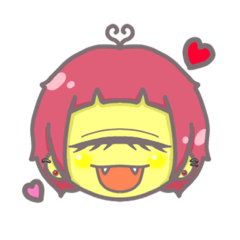 [LINEスタンプ] 色んな単眼ちゃん