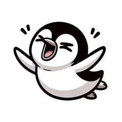 [LINEスタンプ] こころペンギン: 全感情を共有！