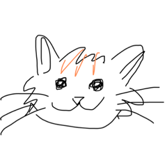 [LINEスタンプ] 手書きゆるどうぶつ